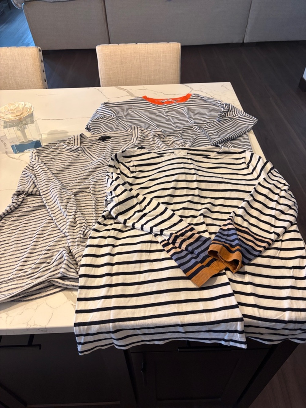 Banana Republic, J Jill, and Exclusive Brand long sleeve shirts. Includes all 3!